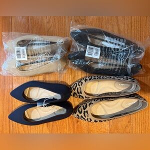 Old Navy knit pointed toe flats size 8